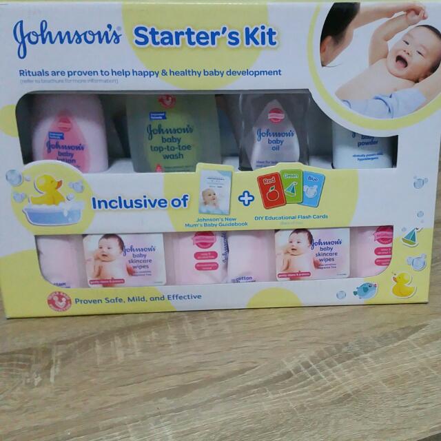 Johnson's top to store toe starter pack