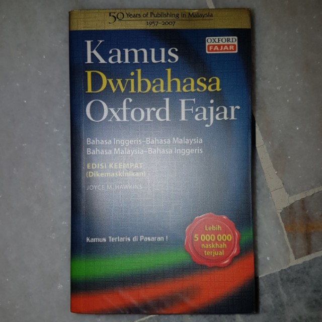 Kamus Dwibahasa Oxford Fajar Books Stationery Books On Carousell