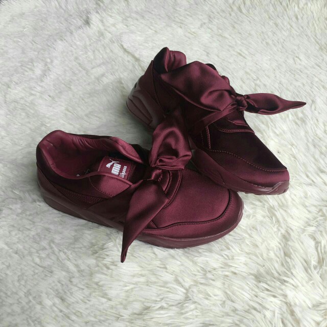 puma fenty bow marron