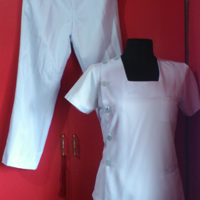 Medicine school uniform set, Women's Fashion, Dresses & Sets