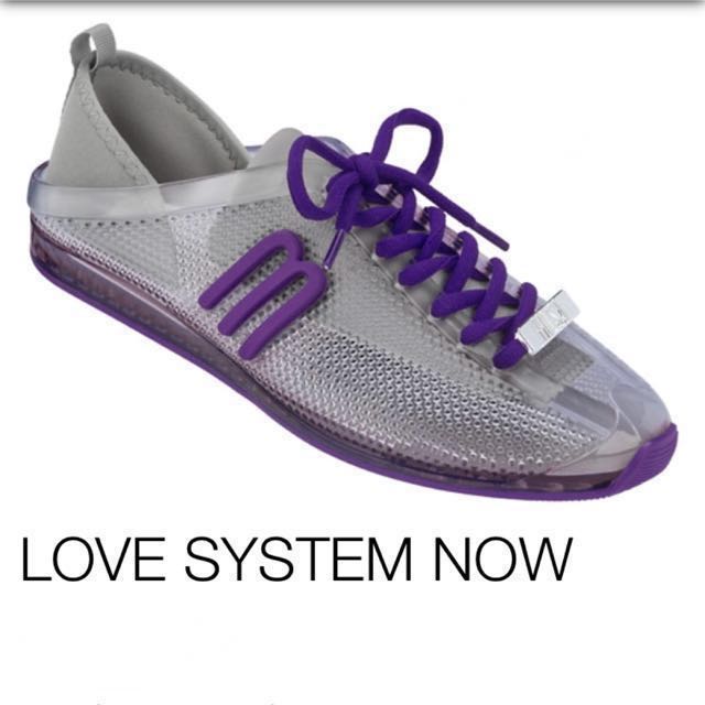 melissa clear sneakers