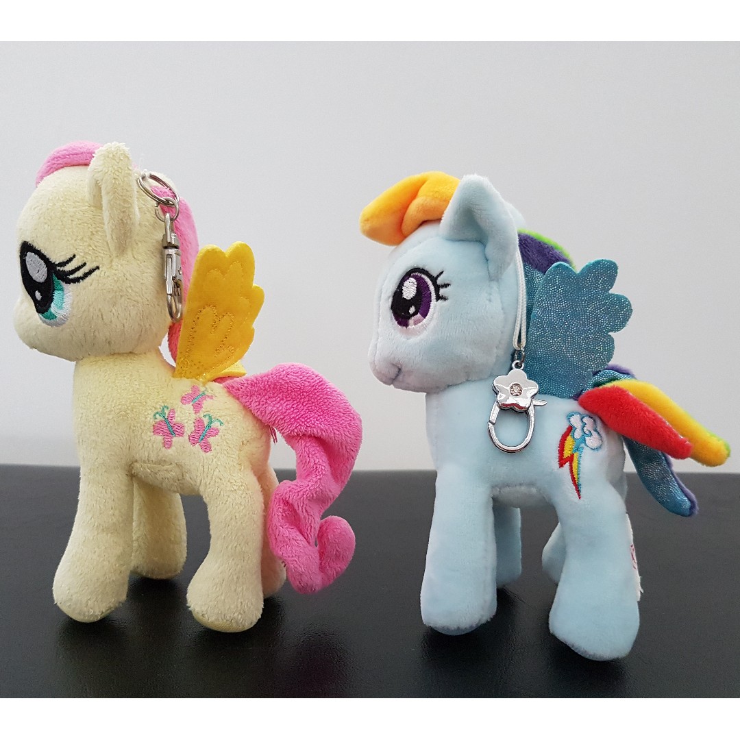 my little pony keychain plush