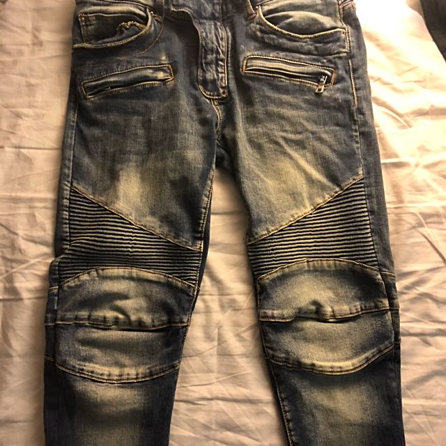 mnml biker jeans