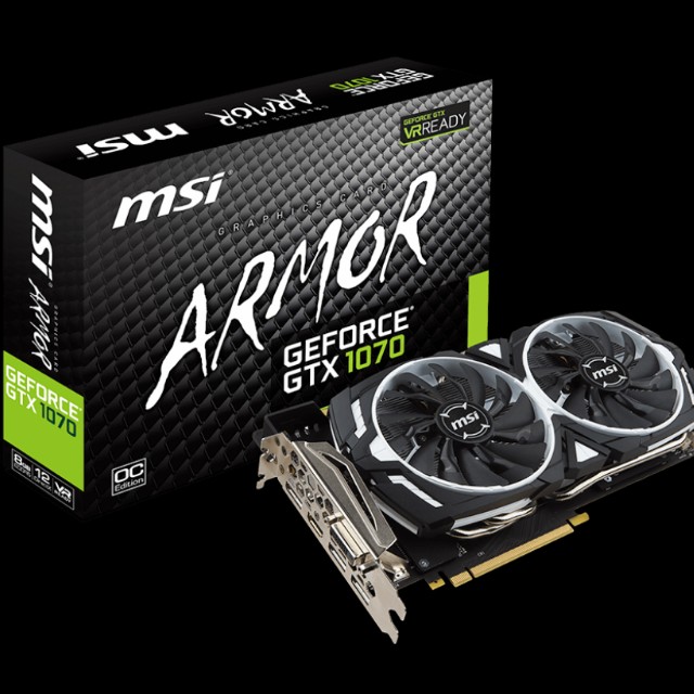 Msi Gtx 1070 Armour Electronics Computer Parts Accessories On Carousell
