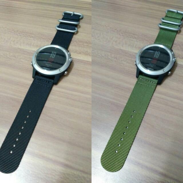Garmin fenix 5 nato store strap