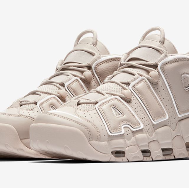 Nike air online more uptempo cream