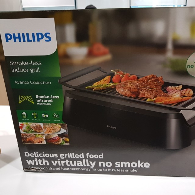 Philips Smokeless Grill, TV & Home Appliances, Kitchen Appliances, BBQ