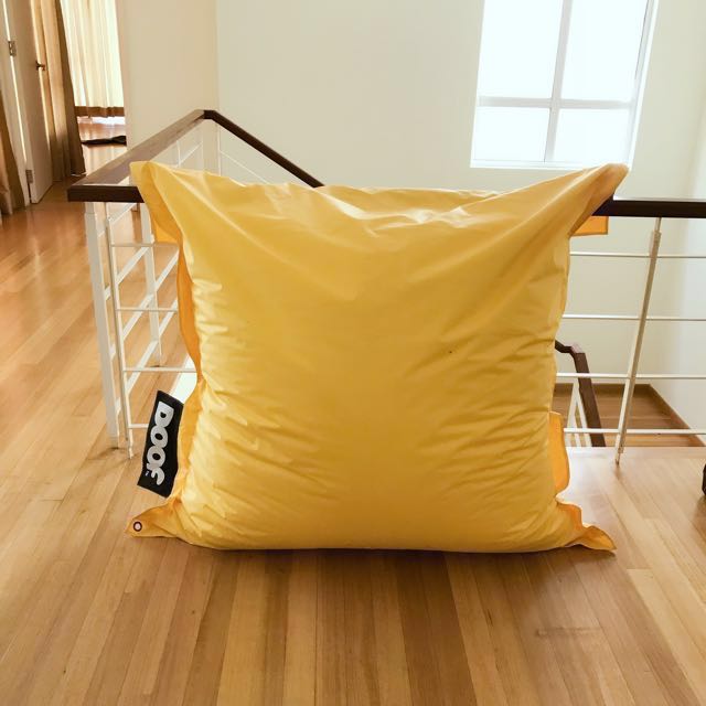 Price Reduced Doof Bean Bag L Size Home Furniture Furniture On Carousell