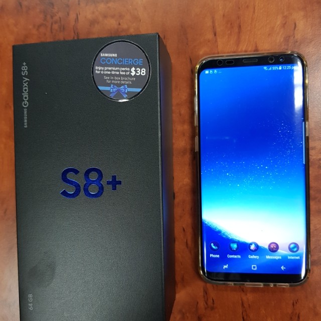 Samsung Galaxy S8 Plus Gold Color Mobile Phones Tablets