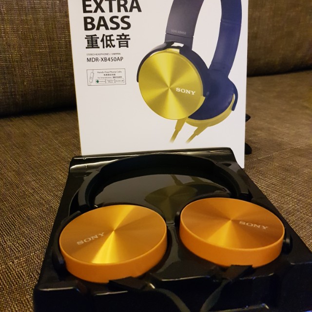 SONY MDR-XB450AP, Audio, Headphones & Headsets on Carousell