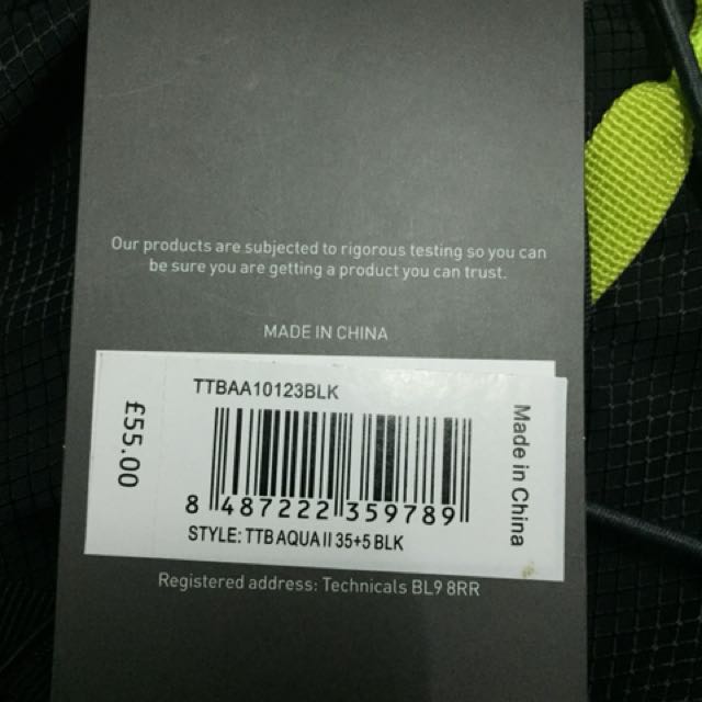 Technicals Alpine Aqua 35 5 backpack
