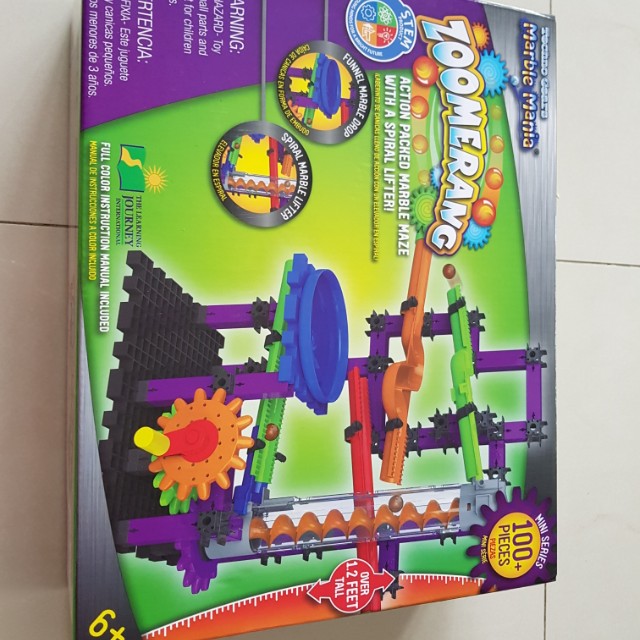 Techno Gears Marble Mania Zoomerang Toys Games Bricks Figurines On Carousell