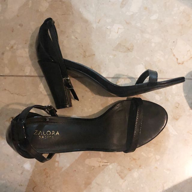 Zalora Basic Black Heels, Women's Fashion, Footwear, Heels on Carousell