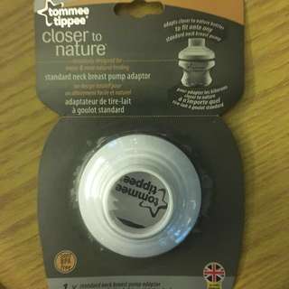 Brand New Tommee Tippee Standard Neck Breast Pump Adapter