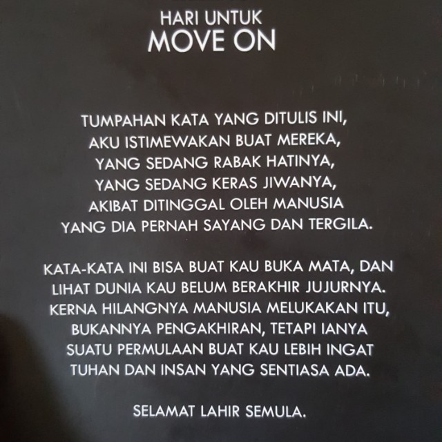 27 Hari Untuk Move On By The Faiz Ibrahim Books Stationery Books On Carousell
