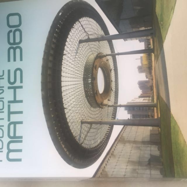 Additional math 360 (Category: Textbooks) located in Singapore. Submitted by salty999 (Listing ID 144066355, Image 1). Description: It’s new but there are some markings on the top right hand corner .