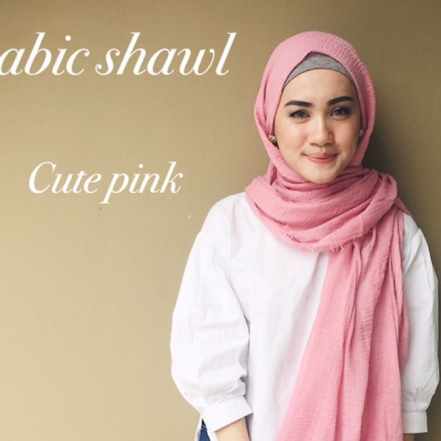 arabic fringe shawl