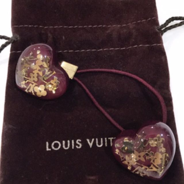 Used Gently Louis Vuitton Hair Tie, Luxury on Carousell