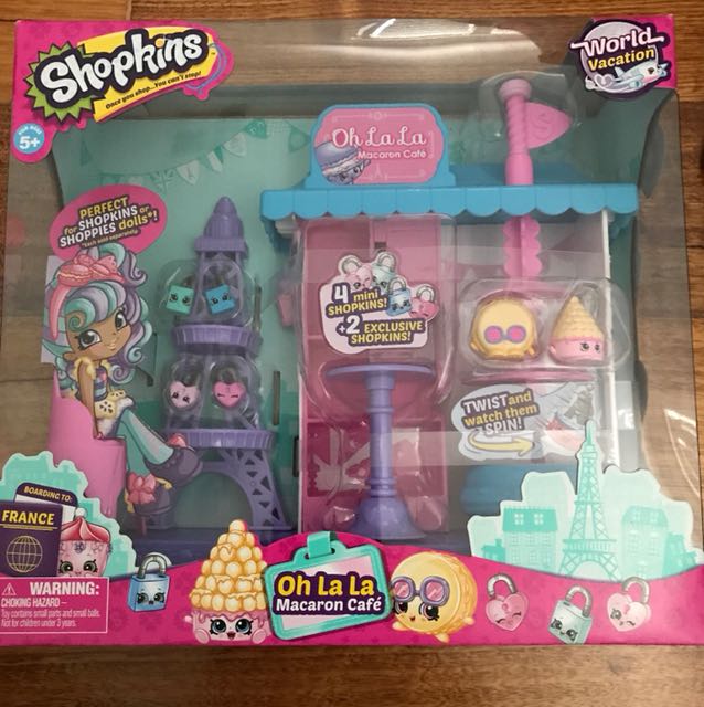 oh la la macaron cafe shopkins