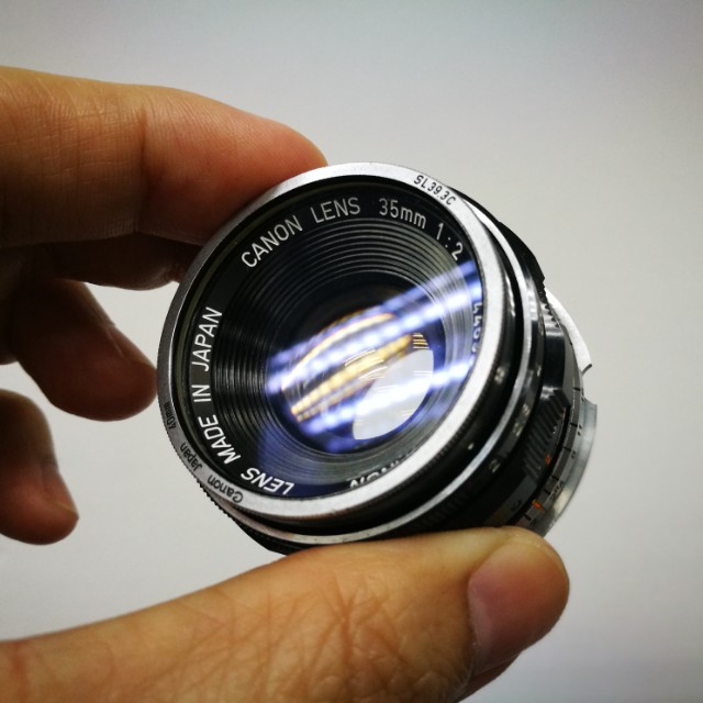 Canon 35mm f2 LTM (M-mount), Photography, Cameras on Carousell