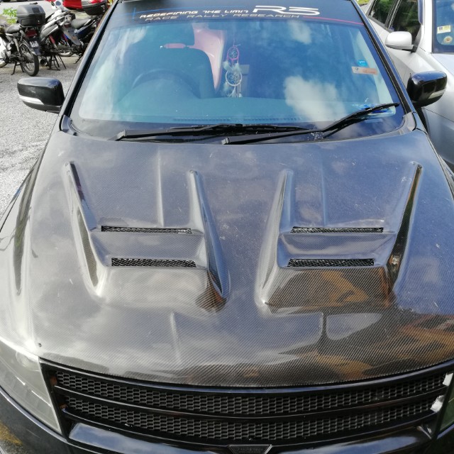 Carbon Fiber Hood Preve/Suprima OEM Type M KEVTECH, Auto Accessories on
