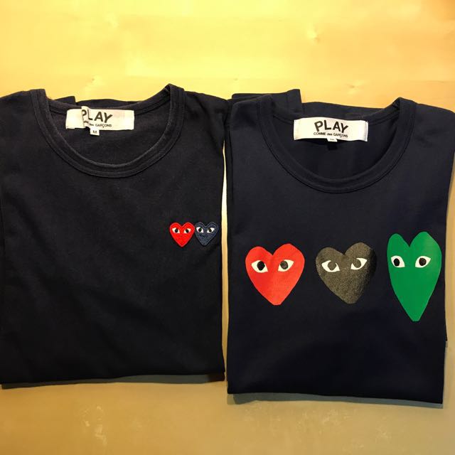cdg triple heart