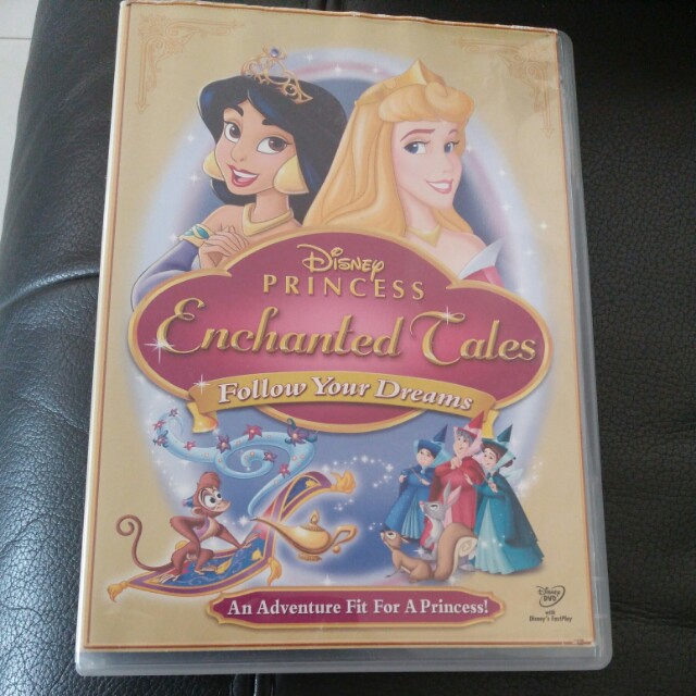 Disney Princess Enchanted Tales Follow Your Dreams Dvd Hobbies And Toys