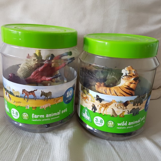 Good quality ELC Farm and Wild animals figurine toys