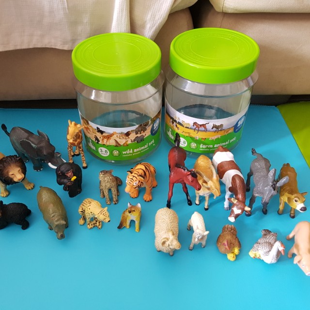 Good quality ELC Farm and Wild animals figurine toys Hobbies