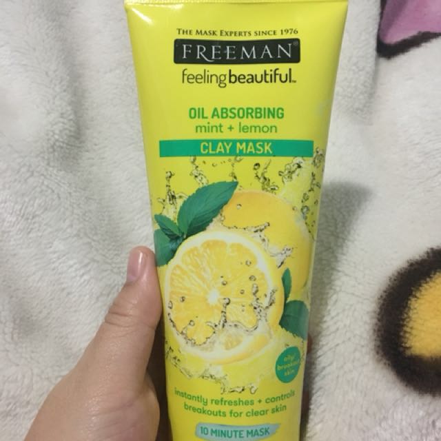 Freeman Mint Lemon Clay Mask Kesehatan Kecantikan Kulit Sabun Tubuh Di Carousell