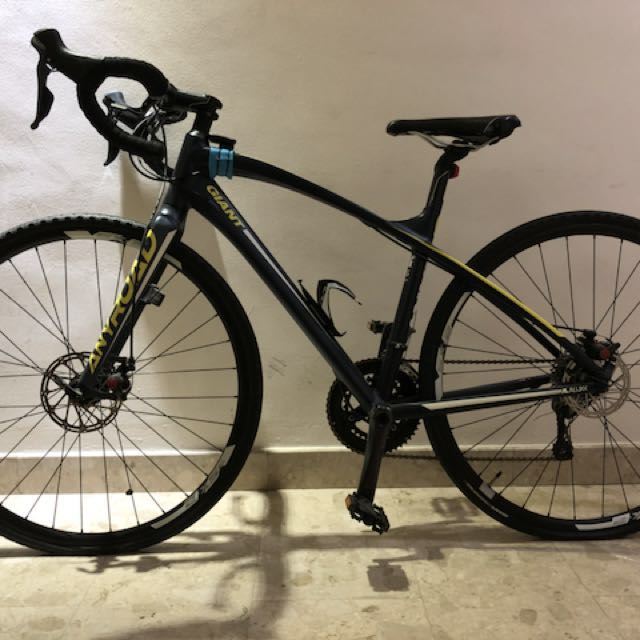 Giant Anyroad Bike With Many Accessories Sports Equipment Bicycles Parts Bicycles On Carousell