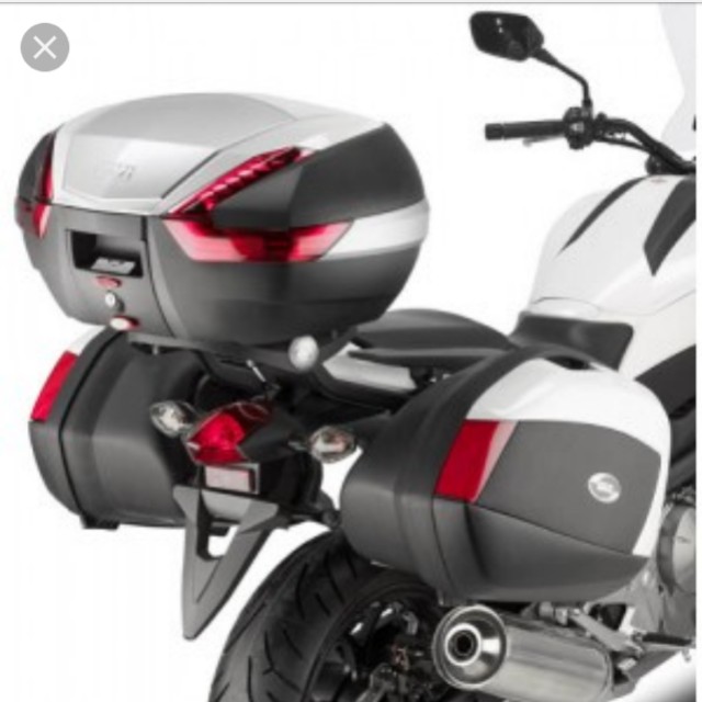 Givi Boxes And Panniers For Honda Nc750x Motorbikes Motorbike