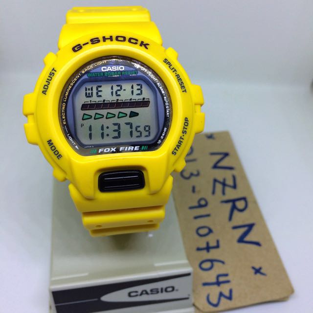 GSHOCK DW6630 YELLOW Men s Fashion Watches Accessories