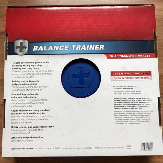 Harbinger balance disc online