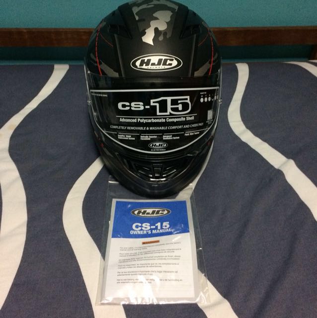 HJC CS-15 Helmet, Motorcycles, Motorcycle Apparel on Carousell