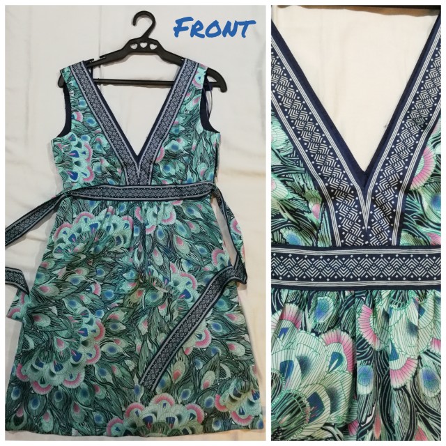 H&m peacock dress top