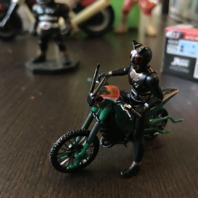 motorbike toy with rider