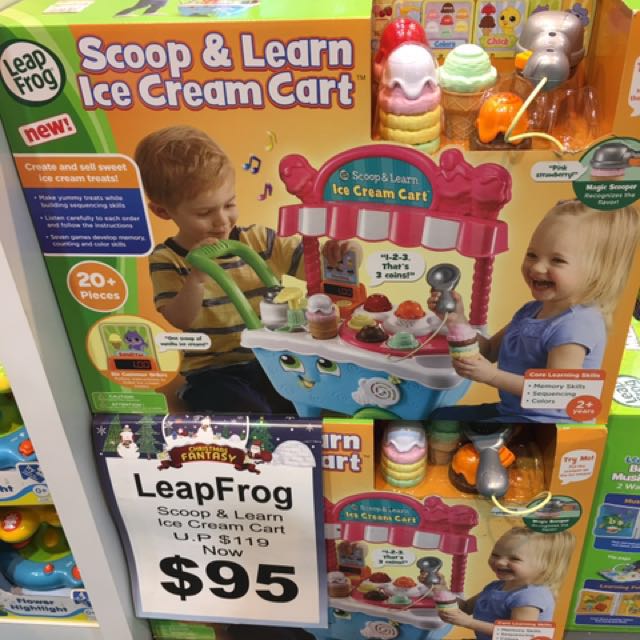 leapfrog scoop and learn ice cream truck