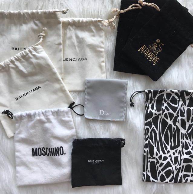 Branded sales dust bags