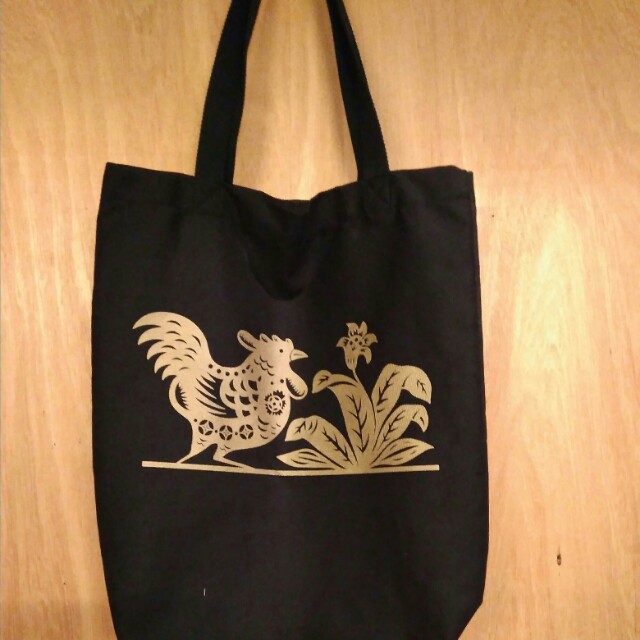 Tote bag mangkok 2025 ayam