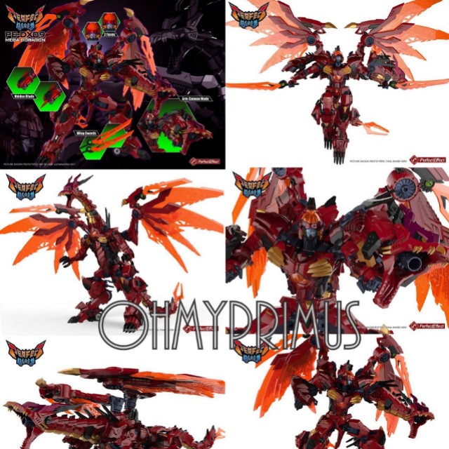 transformers mega dragon
