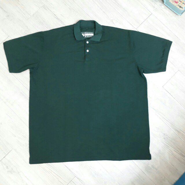 plus size green polo shirt