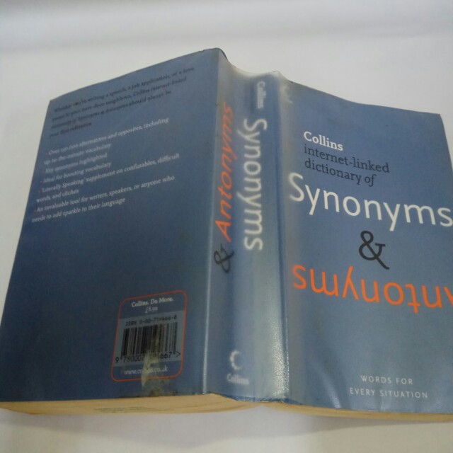 Synonyms and Antonyms Free Postage!, Hobbies & Toys, Books & Magazines, Storybooks on Carousell