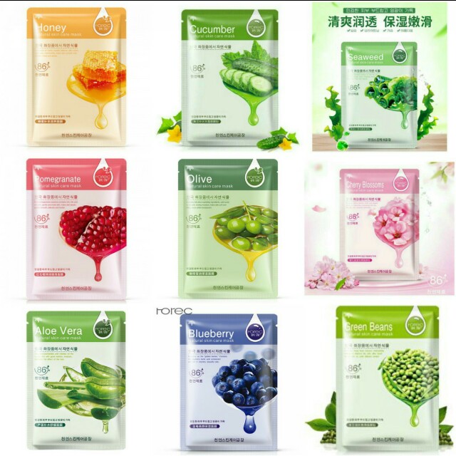 Sheet mask korea, Kesehatan & Kecantikan, Kulit, Sabun & Tubuh di Carousell