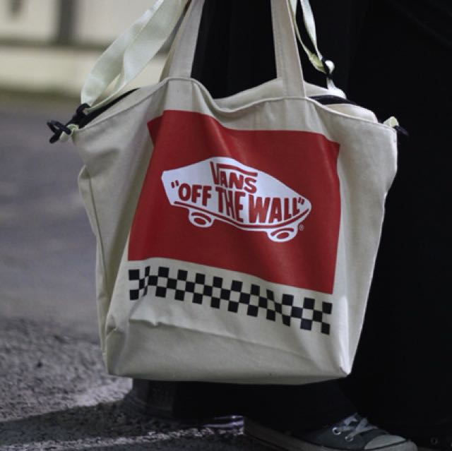 vans tote bag canvas