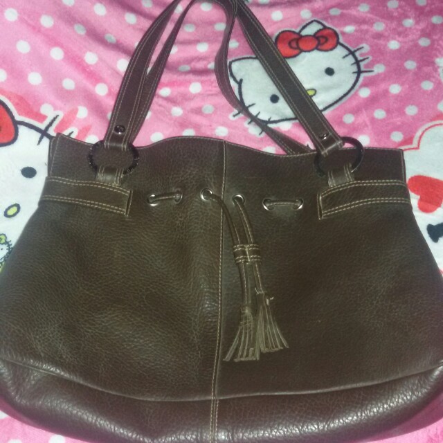 The SAK Pink LabeL Leather Bag, Women's Fashion, Bags ...