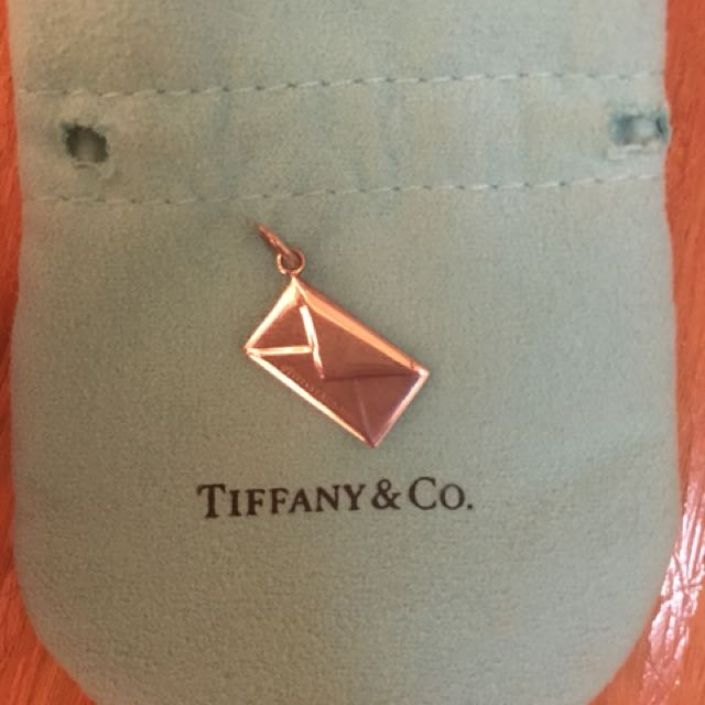 Tiffany online envelope charm
