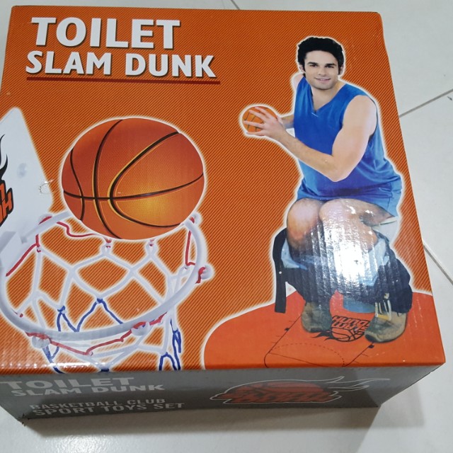 Toilet Slam Dunk Basketball Toys Games Others On Carousell