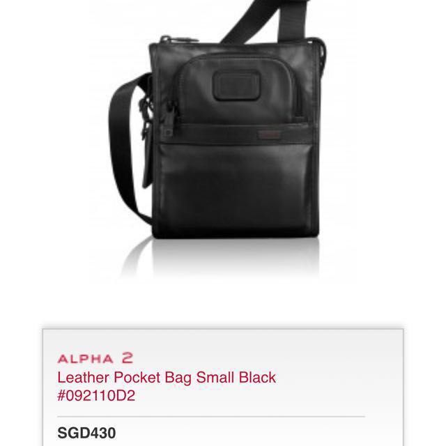 Alpha 2 pocket bag small hot sale