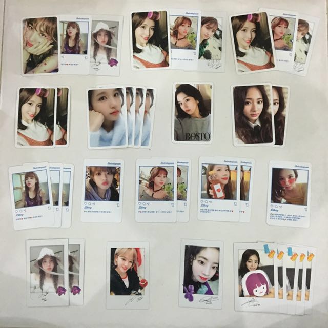 Twice Likey Twicetagram Photocards Hobbies Toys Memorabilia Collectibles K Wave On Carousell